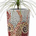 Mosaic planter