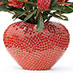 Obbligato Heart mosaic planters