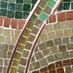 Mosaic planter - detail